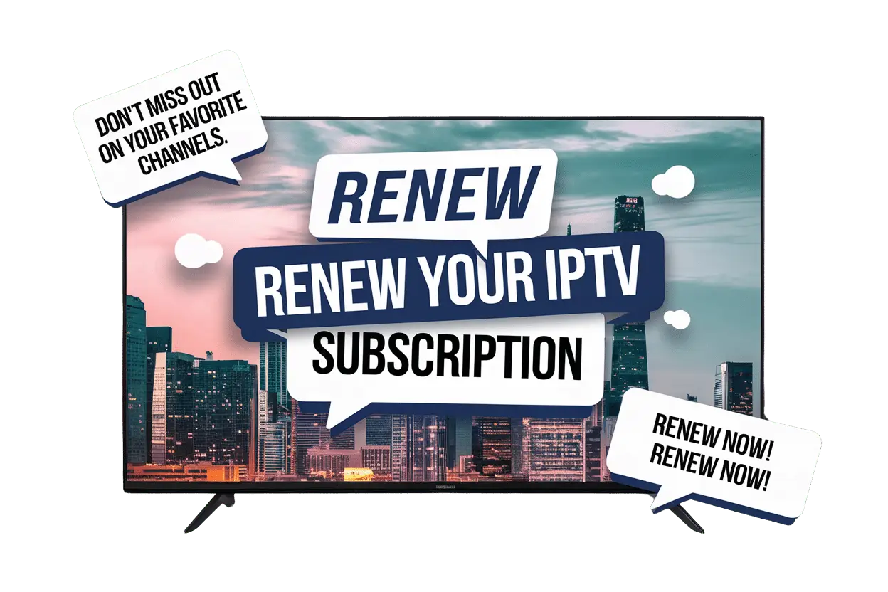 renew iptv subscription